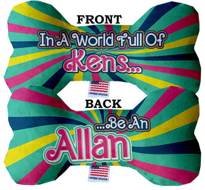 Be an Allan Squeaky Dog Toy