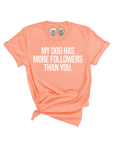 More Followers Soft Washed Tee-Sunset Pink - Daisy Roo's