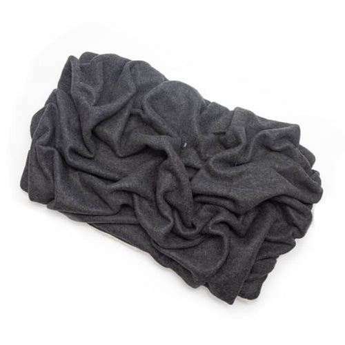 Charcoal Fleece Blanket Bed - Daisy Roo's