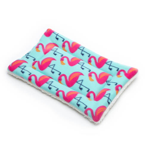 Flamingo Fleece Bed