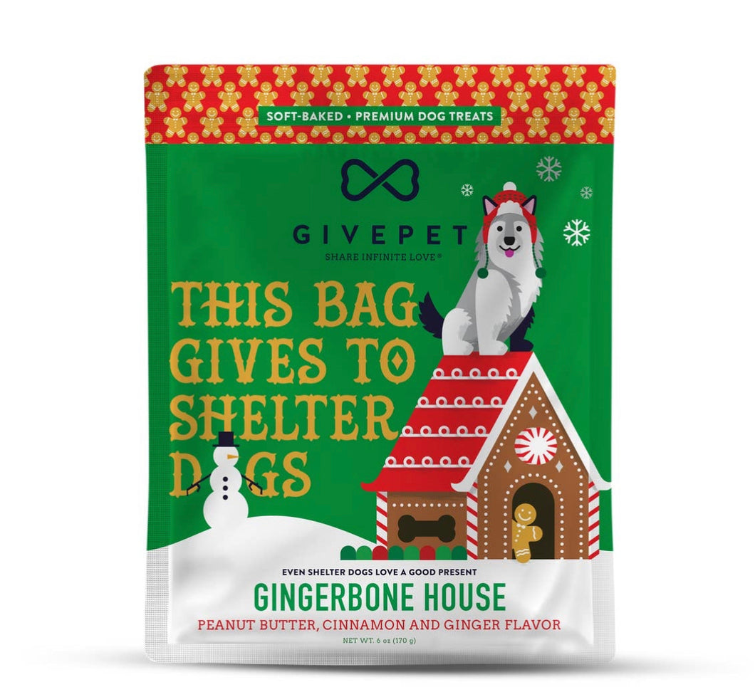 GivePet Gingerbone House