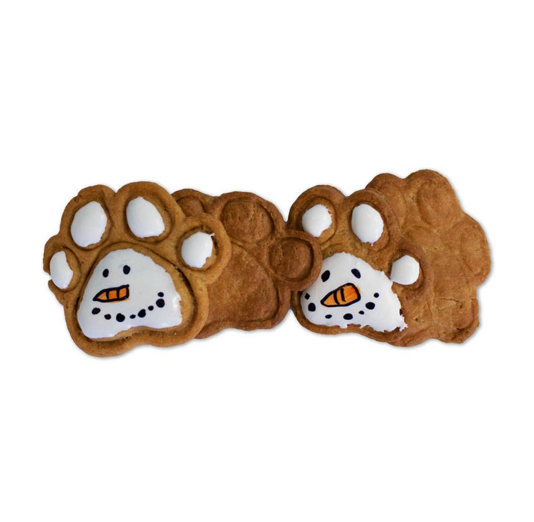 Snowman Dog Cookies