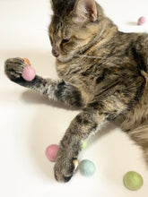 Load image into Gallery viewer, 100% Wool Toy Cat Ball - Daisy Roo&#39;s
